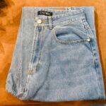 Enzon Loose Straight Denim – Light Blue Stone