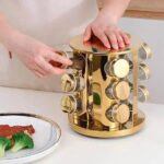 Spice Rack – Gold