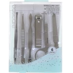 6pcs Manicure Set with Travel Pouch
