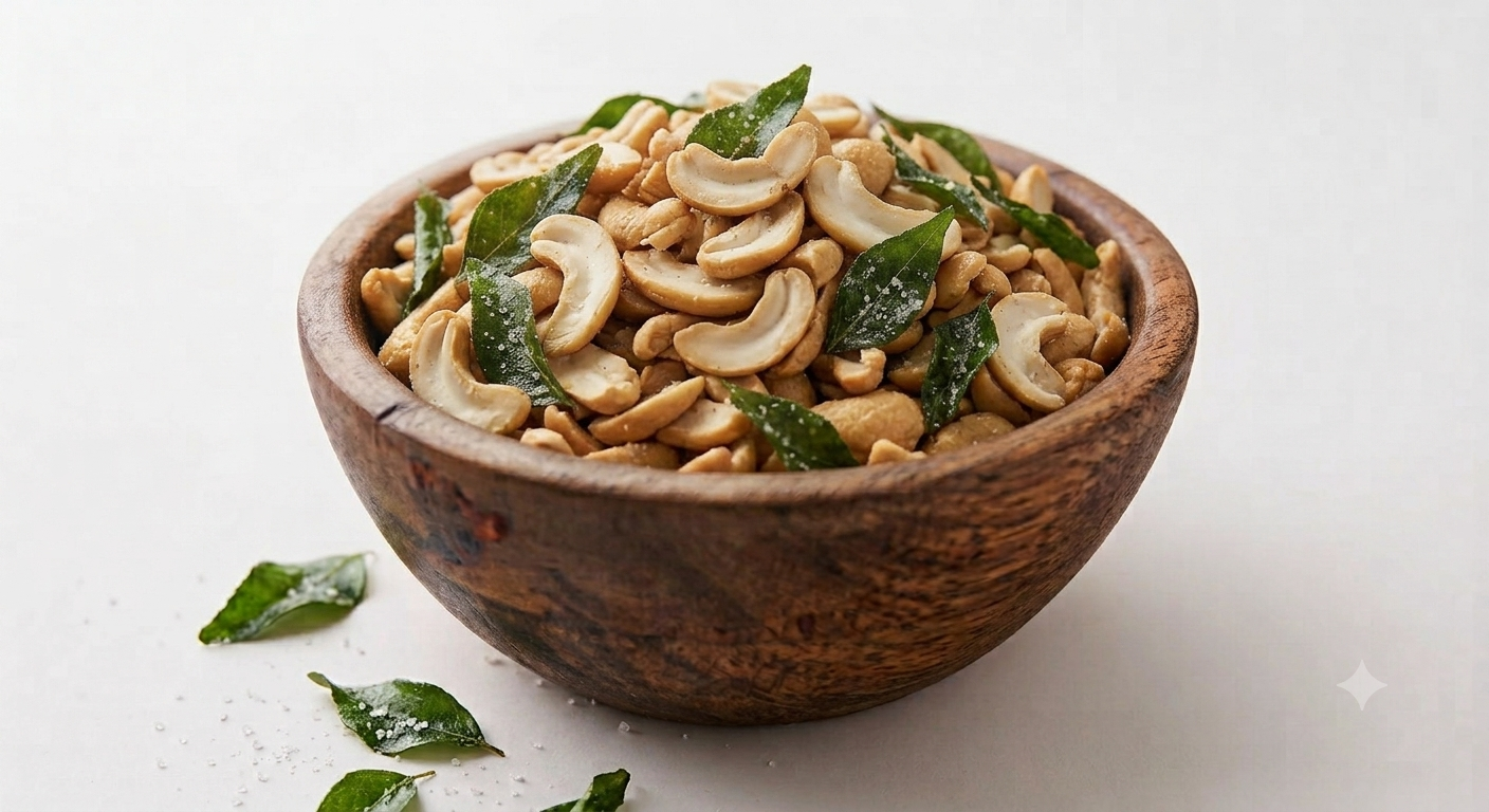 CurryLeaves-Half Curry Leaves Cashews (Splits) 250g - Image 1