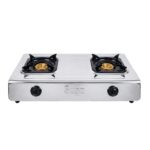Suga 2 Burner Gas Cooker 2B-5128DY [Brass Burners]
