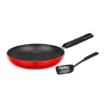 WP-FP26 WIPRO FRY PAN WITH NYLON SPOON-26CM (INDUCTION BASE)