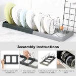 Adjustable Plate, Pan & Lid Rack - Image 2