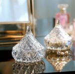 Decorative Glass Candy Dish with Lid - Image 4