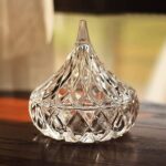 Decorative Glass Candy Dish with Lid - Image 2