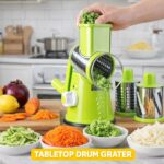 Tabletop Drum Grater / Rotary Vegetable Slicer - Image 4