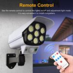 Solar Motion Sensor Wall Light with Remote - Image 4