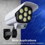 Solar Motion Sensor Wall Light with Remote