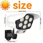 Solar Motion Sensor Wall Light with Remote - Image 2