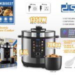 DSP 8L Electric Pressure Cooker KB5037