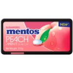 Mentos Sugar Free Peach Mint Candy 17.5g