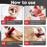 2-Inch Packing Tape Dispenser Gun - Image 4