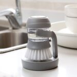 Soap Dispensing Pot Cleaning Brush - Image 4