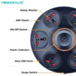 PowerPlus 6-Outlet Surge Protector Power Strip with Dual USB Ports - 3m - Image 2