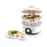 Black+Decker 775W 10L 3-Tier Food Steamer - HS6000-B5