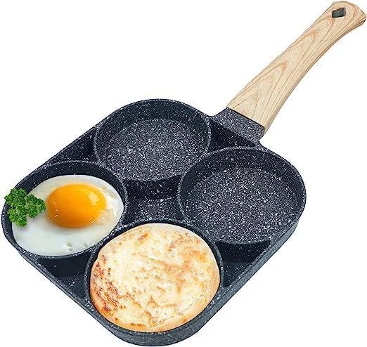 4-Hole-Pan_1 4 Holes Non-Stick Fry Pan - Image 1