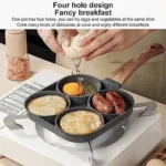 4 Holes Non-Stick Fry Pan - Image 2
