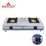 Bright 2 Burner Gas Cooker - BR-8700
