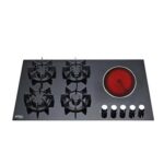Euro 5 Burner Tempered Glass Gas Hob - JZG5002E