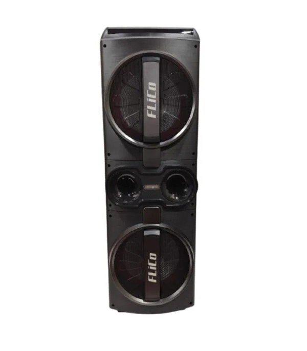 Flico_GD2018_Stopnshop_1-600x686 FLICO Bluetooth Party Speaker GD2018 with 2 Wireless Mic - Image 1
