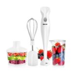 Geepas 4 in 1 Hand Blender – GHB6144N – Powerful blending, chopping, whisking, and mixing performance with durable design and everyday kitchen convenience