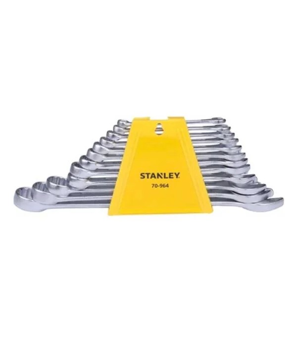 Stanley-12pcs-600x686 Stanley 12 Pc Combination Spanner Set – OGS-70-964E - Image 1