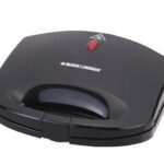 Black+Decker 2 Slice Sandwich Toaster - TS1000-B5